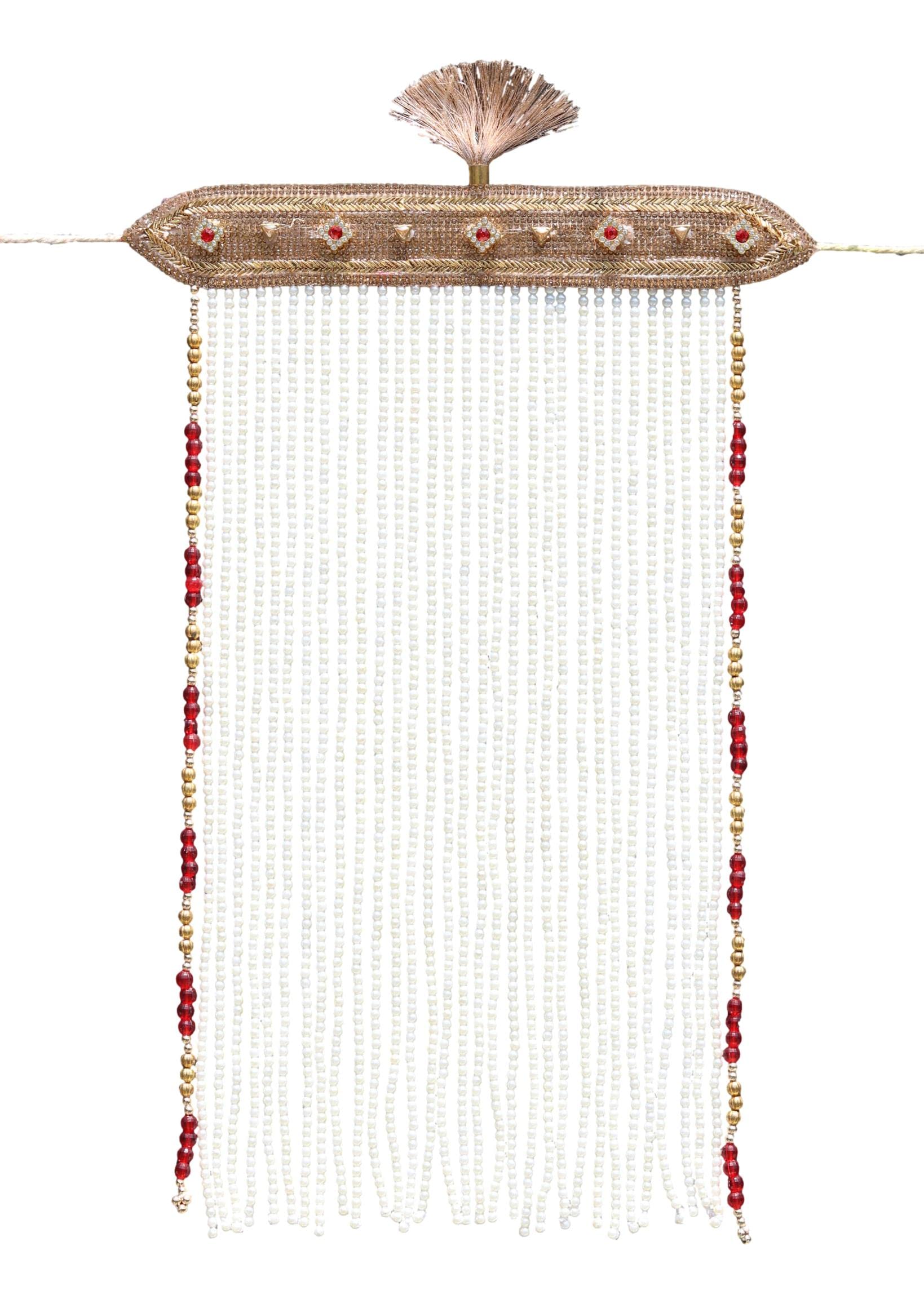 OneStoreIndia Handmade Pearl Stone & Studded AD (American Diamond) Sehra for Men/Groom Or Special Occasions. | Sehra-04 | (B09C2DTTTW) Amazon Price History, Amazon Price Tracker