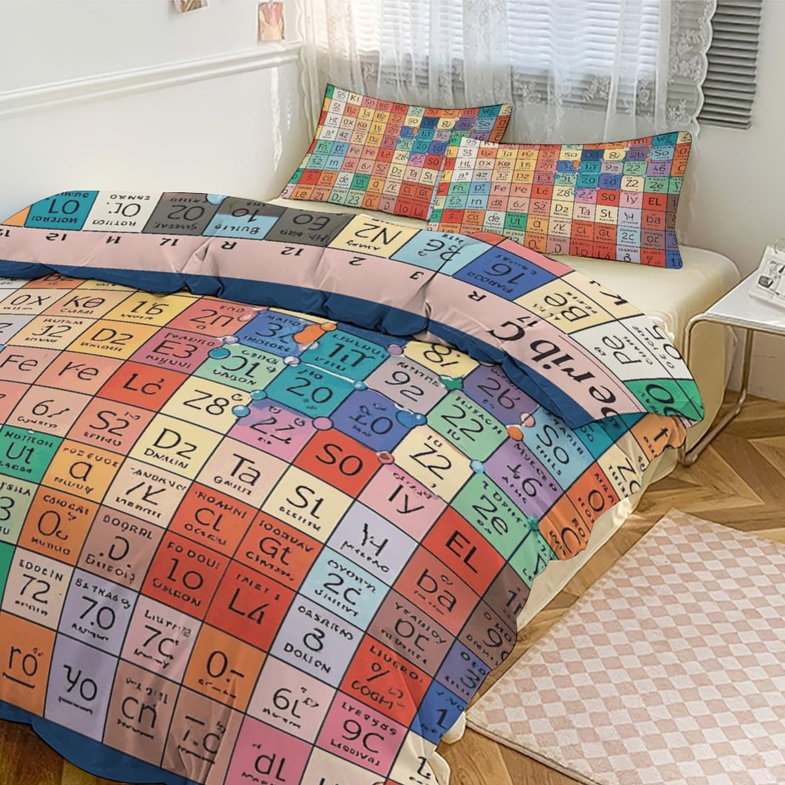 Couette grand lit chimie pour chambre d'étudiant et hôtel