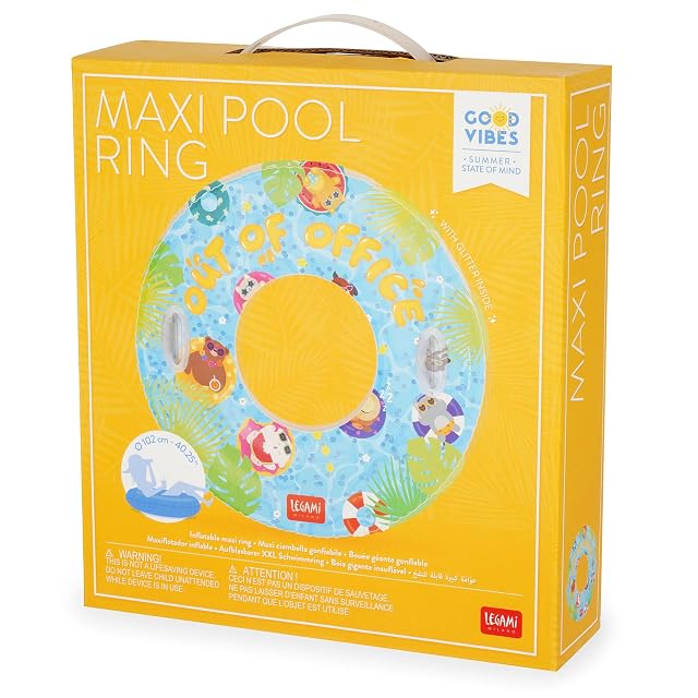 Foto 4 de 4 de Legami - Flotador Hinchable para niños, Flotador Maxi para Adolescentes y Adultos, Accesorio de Playa…