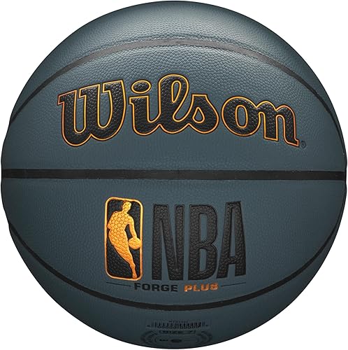 Miniatura 16 de Balones para baloncesto en interiores y exteriores Wilson NBA Forge Series Marrón,Gris azulado,Gris oscuro,Arena,https://www.amazon.com/dp/undefined