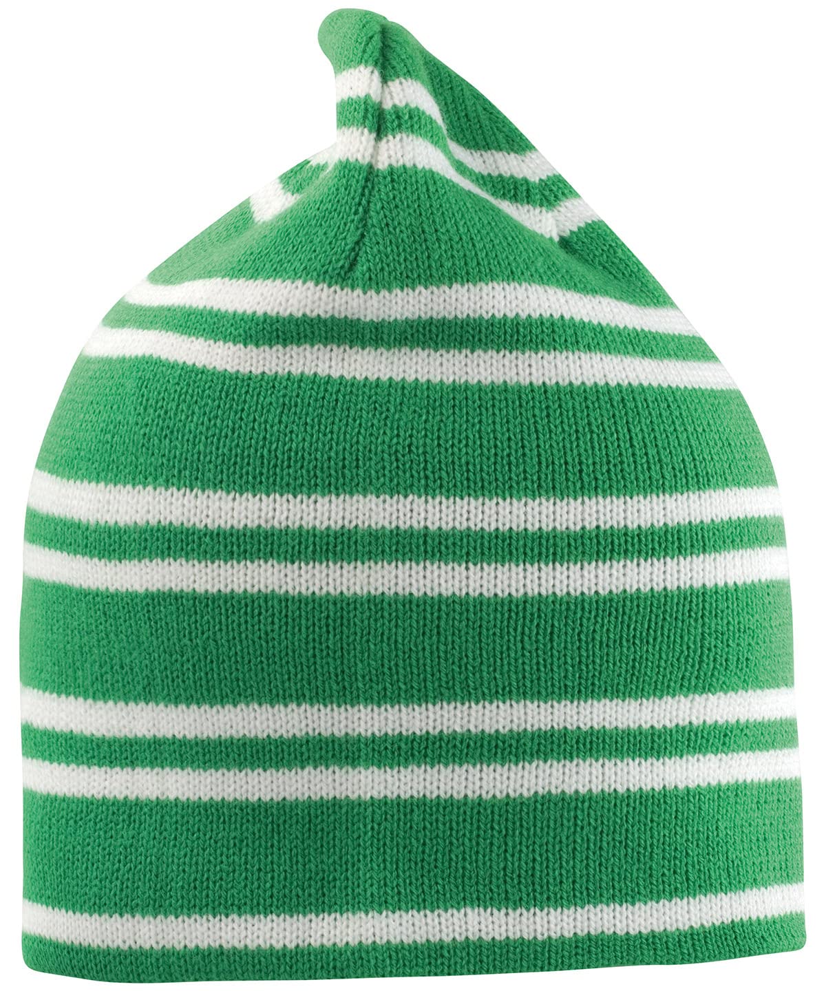 Result Winter Essential RC354X Team Reversible Beanie - Kelly Green/White/Kelly Green - One Size