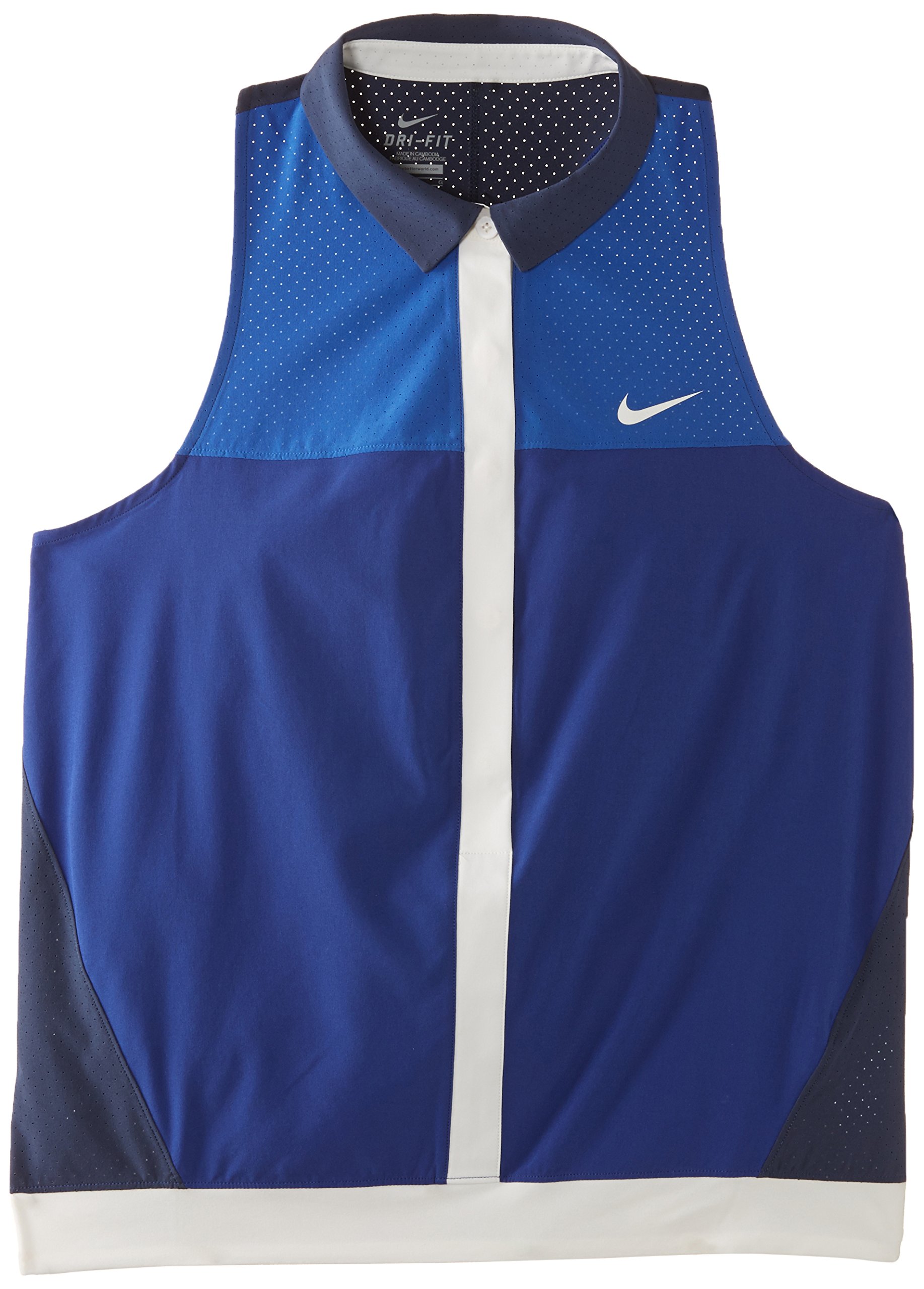 Nike Ärmelloses Poloshirt Premier - Camiseta sin Mangas de Running para Mujer