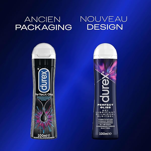 Durex – Lubrifiant Sexuel Intime Perfect Gliss - Silicone - 100ml - 5