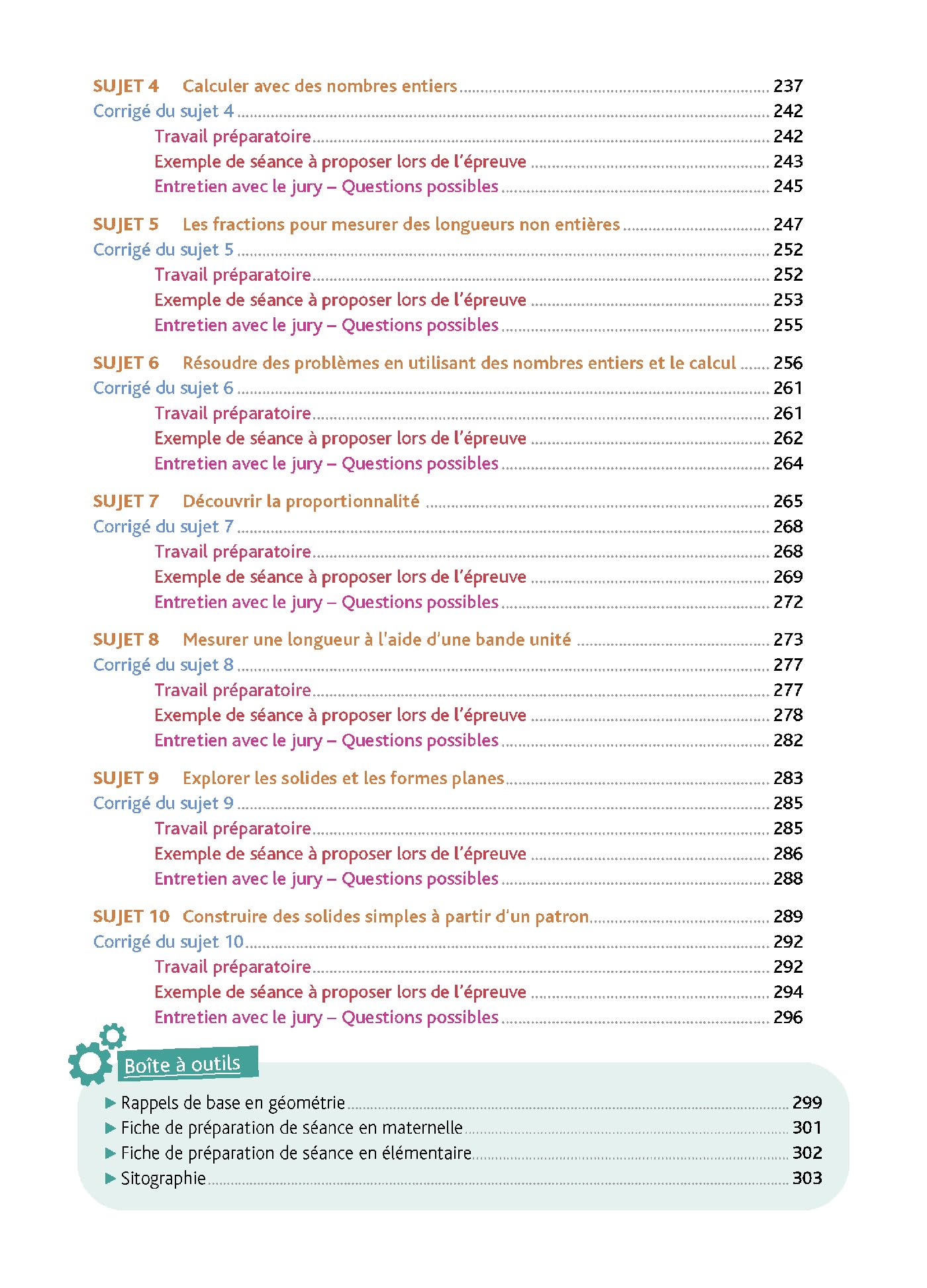 Objectif CRPE 2026-2027 - Maths - La leçon - épreuve orale d'admission