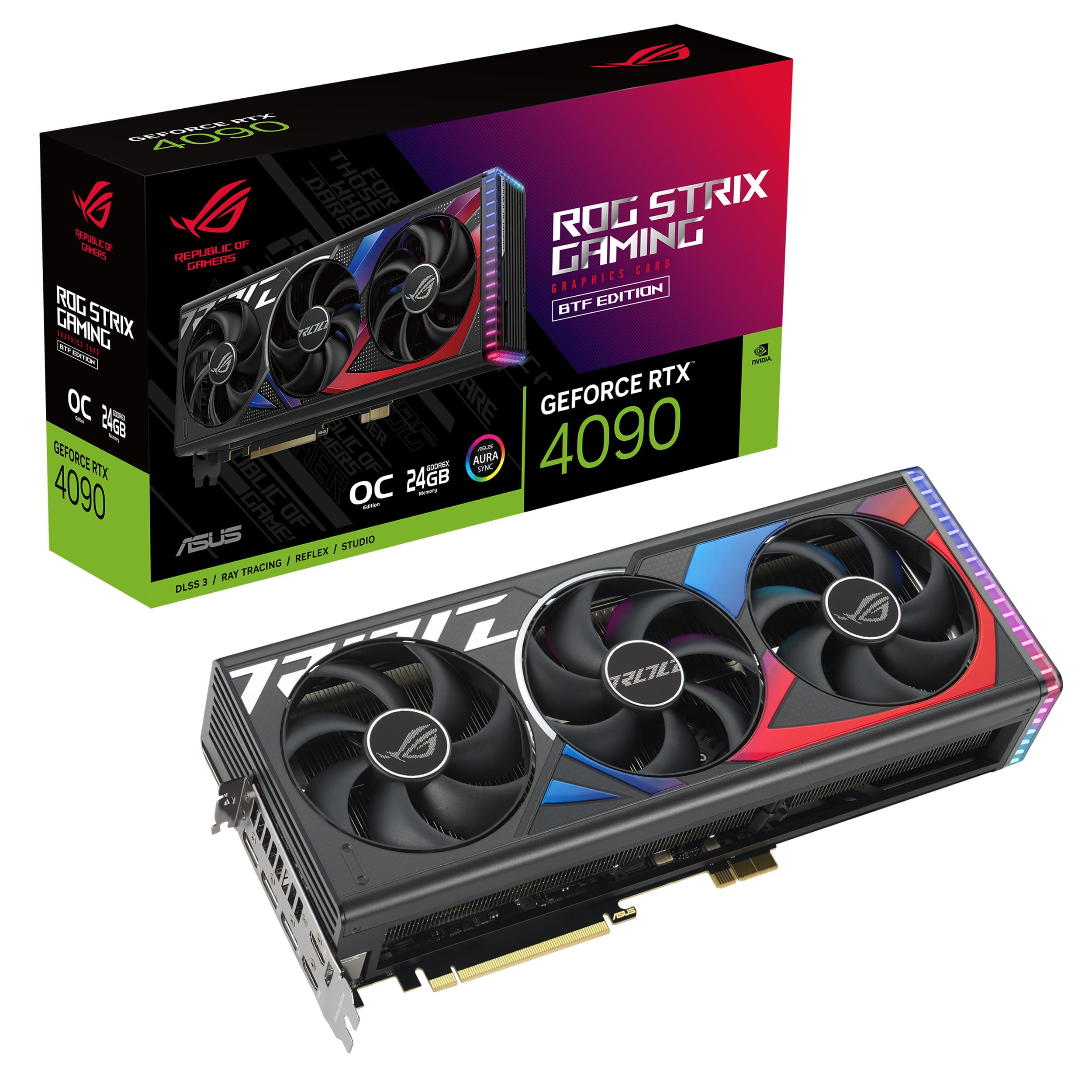asus GeForce RTX 4090 24GB 訳あり Amazon.in: Buy ASUS ROG Strix GeForce RTX 4090 BTF OC Edition 24GB