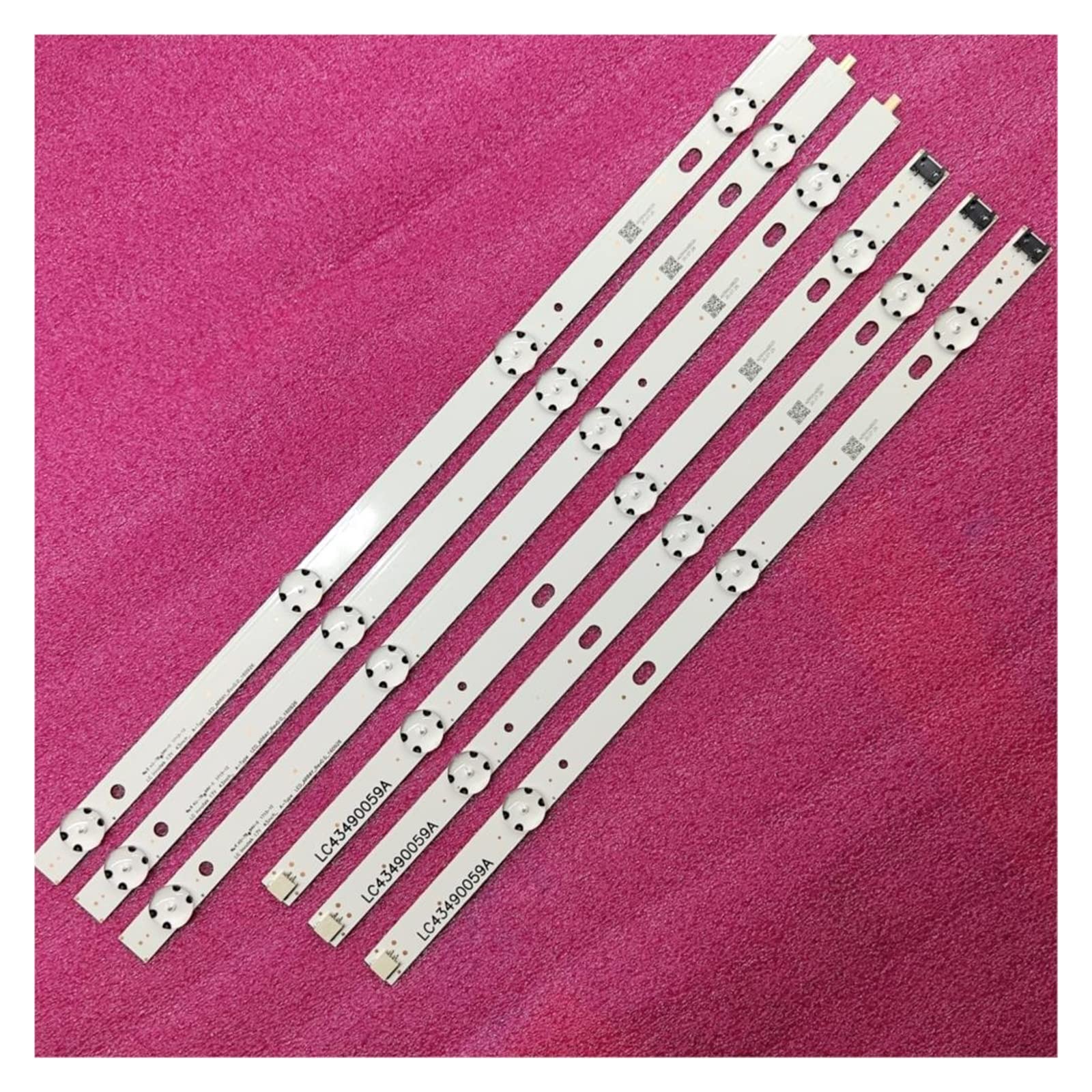 Ersatzteile, TV-LED-Band kompatibel mit 4 3UK6470PLC 43UM7000PLA 43UM7100PLB LED Bar Backlight Strip Line Lineal 43 Zoll Uhd_LED Array_a-Type_161024 (Farbe: 5 Set-15 Stück)