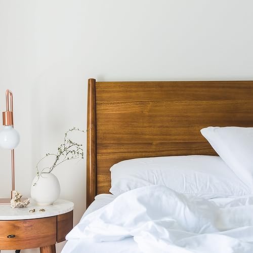 Miniatura 3 de EDOW Almohadas suaves de lujo para dormir, almohada rellena de fibra de poliéster alternativa esponjosa, colección para el hogar y el hotel, lavable