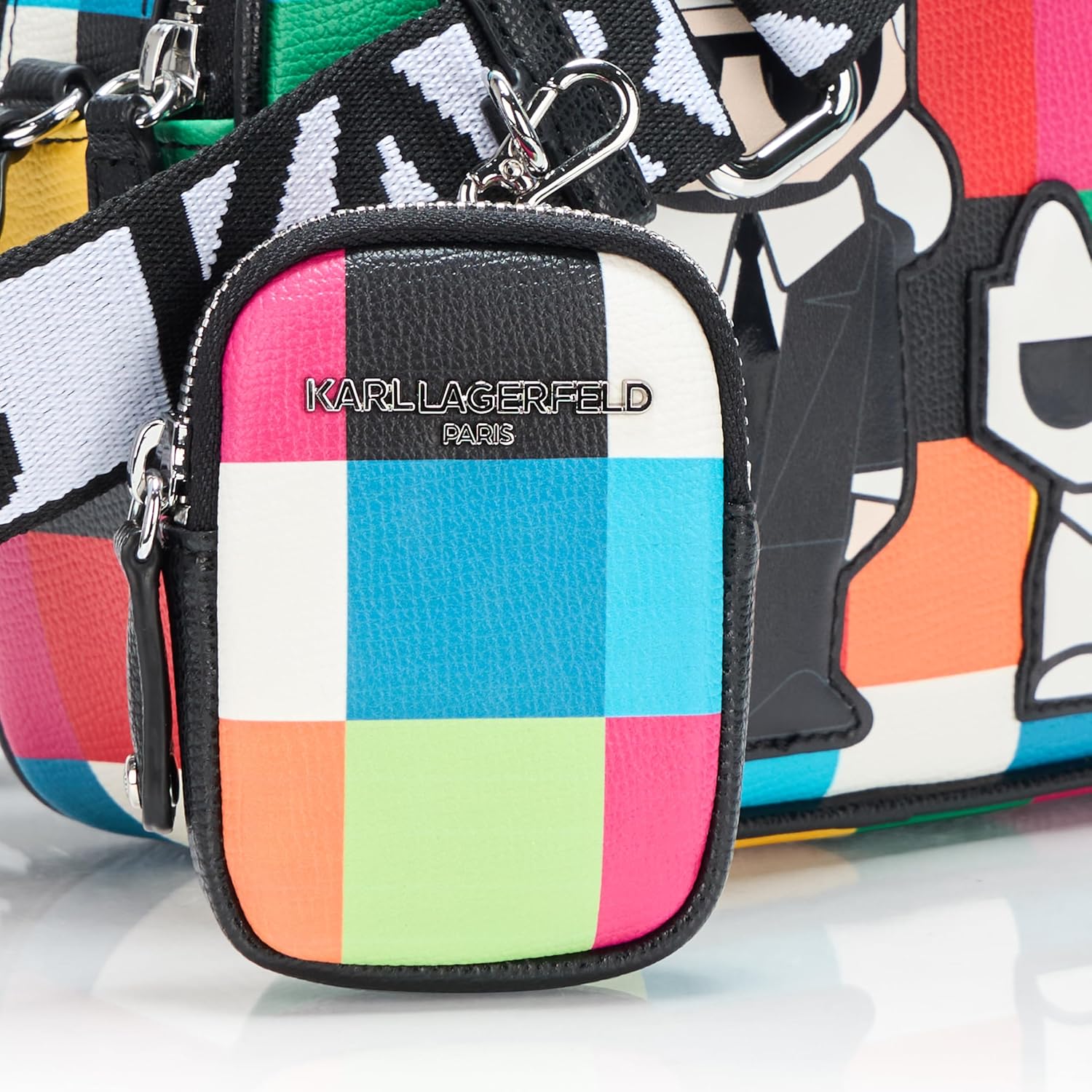 KARL LAGERFELD womens Maybelle Choupette Crossbody - Image 2