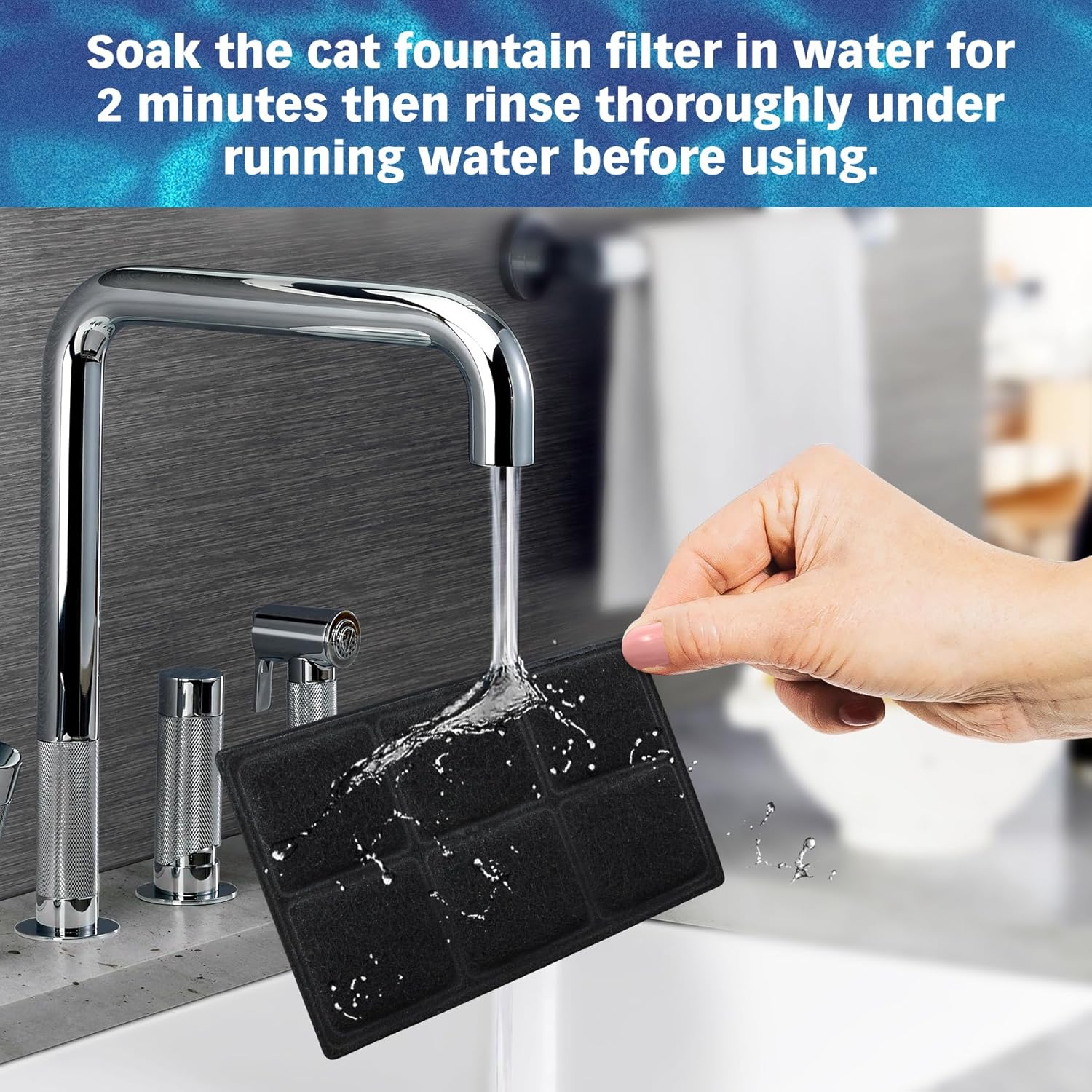 PET STANDARD Premium Charcoal Filters for PetSafe Drinkwell Fountains, Pack of 10 6 81utG2C3jLL. AC SL1500