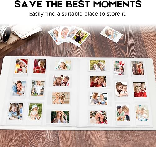 Miniatura 8 de Álbum de fotos de 640 bolsillos para Fujifilm Instax Mini 11 12 9 40 Evo Liplay 8 7+ cámara instantáneaMini Link SP-1, álbum de fotos de 2 x 3