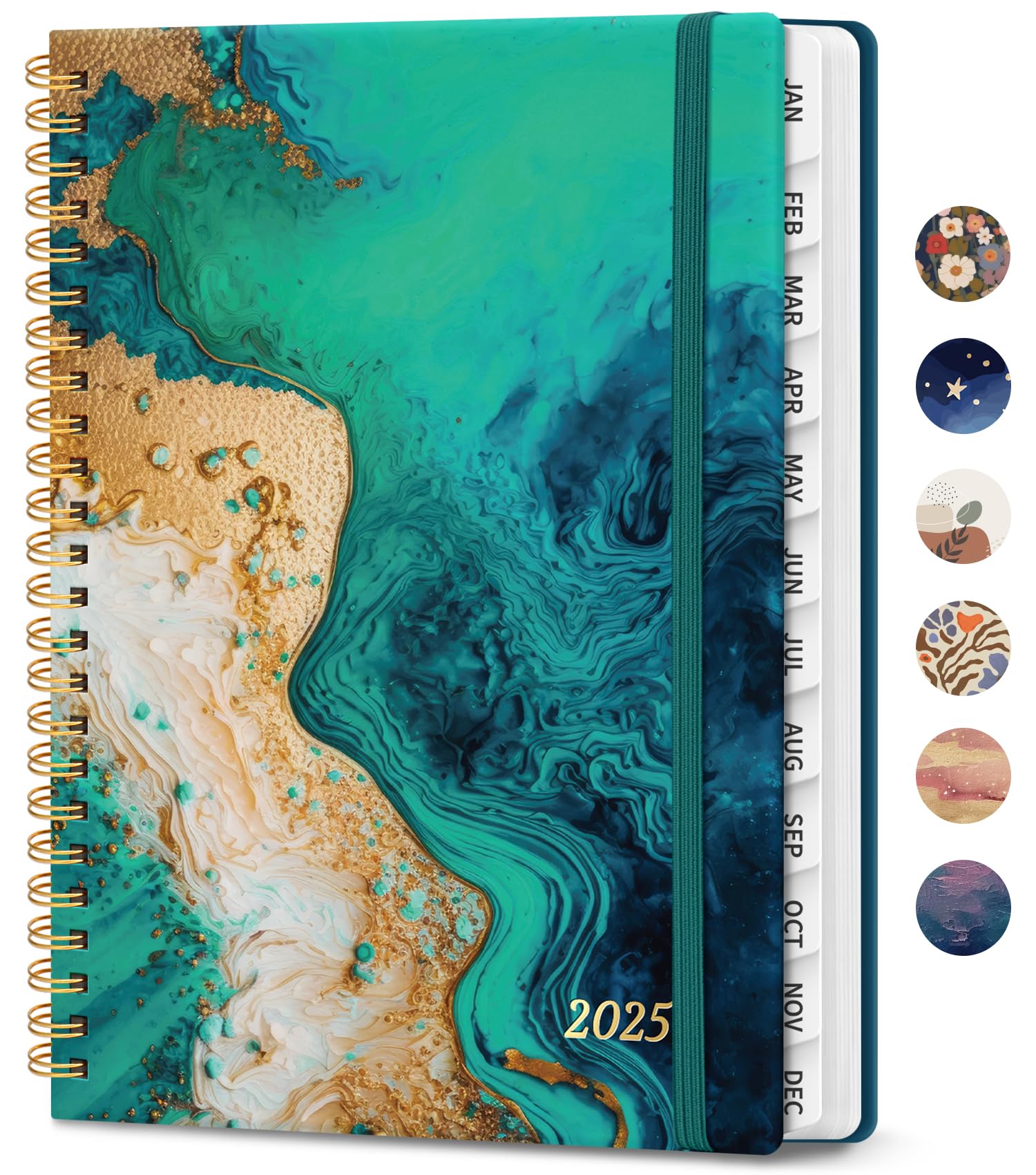 2025 Planner Weekly and Monthly, Jan 2025 to Dec 2025, Hardcover 2025 Calendar