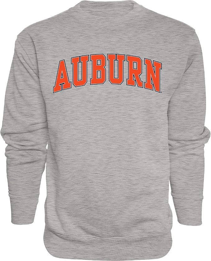 Blue 84 Men's Arching Team Name Dark Heather Crewneck Sweatshirt
