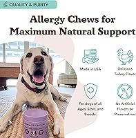 Vista 92 de Natural Dog Company Liver & Kidney Supplement for Dogs – 90 Soft Chews with Milk Thistle, Cranberry, Dandelion Root, Turmeric & Astragalus