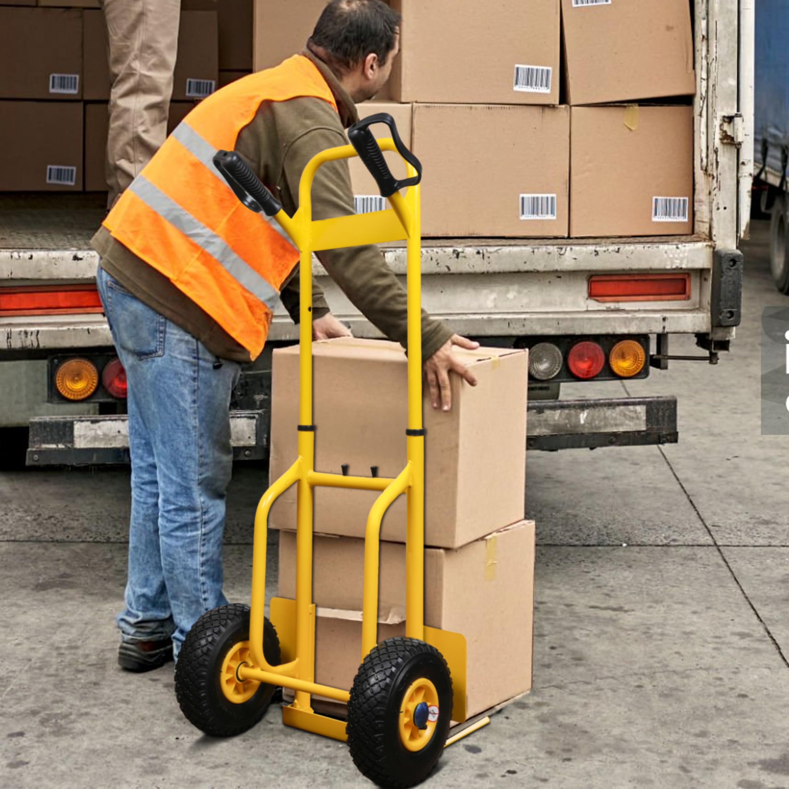 Stanley Sxwtd-Ft520 Wózek Transportowy, Czarny/Żółty, 120 kg