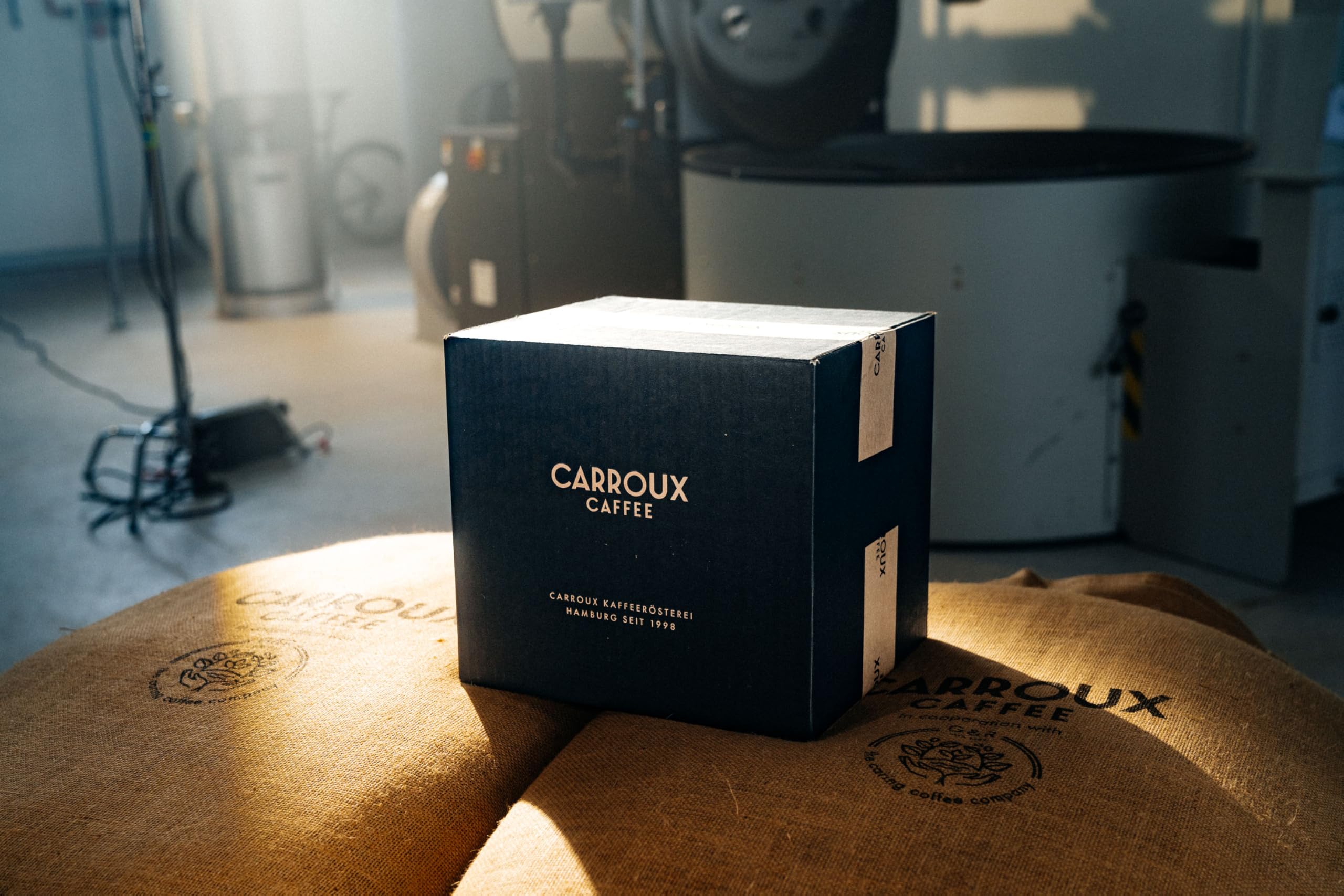 CARROUX Kaffeebohnen Crema 6x500g Pack - Feinster Premium Kaffee - Für Kaffeevollautomat u. Siebträgermaschine - Ganze Bohnen frisch geröstet