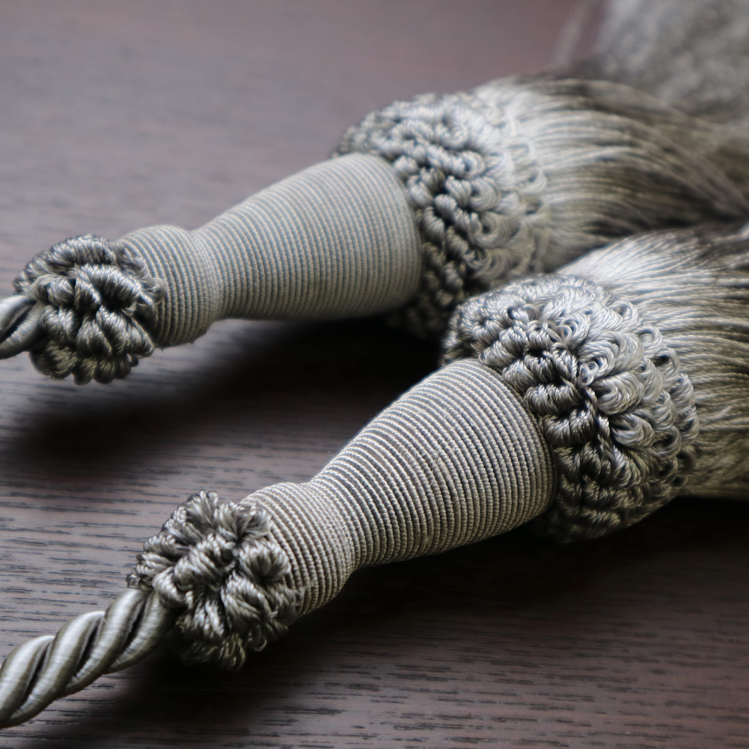 Amazon.co.jp: INTERIX カーテン留め おしゃれ 2つふさタッセル ピンク