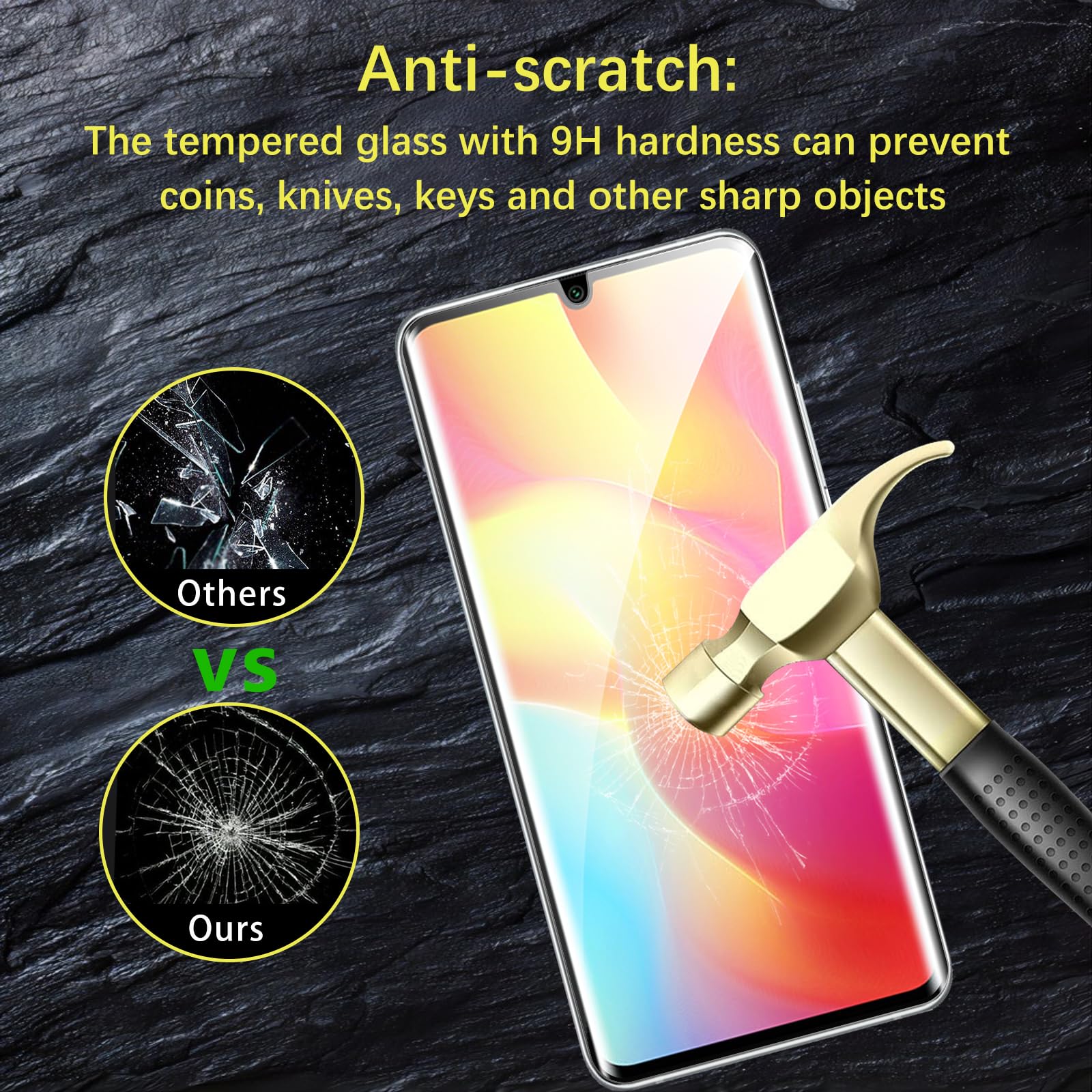 Vetro Temperato 9H Per Xiaomi Mi Note 10 / Note 10 Pro / Note 10 Lite - 2 Pezzi Con Kit Pulizia - 6