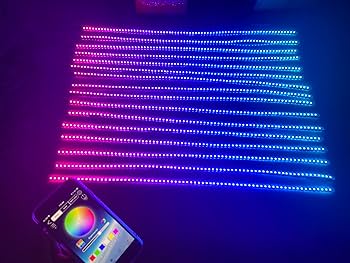 Amazon.com: Ydzwavui 16PCS 1FT (30CM/12) RGB LED Light Strips