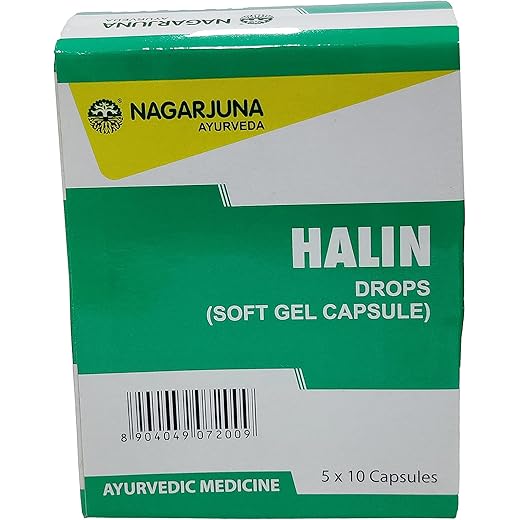 NAGARJUNA Halin Softgel 50 Count