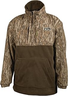 Youth MST Eqwader DW3020 1/4 Zip Hunting Waterproof Breathable Fleece Lined Warm Jacket with Multiple Pockets