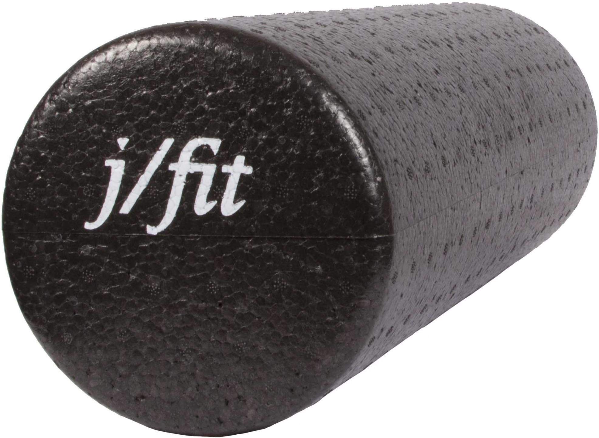 JFIT High Density Foam Roller, Solid Blue, 18-Inch