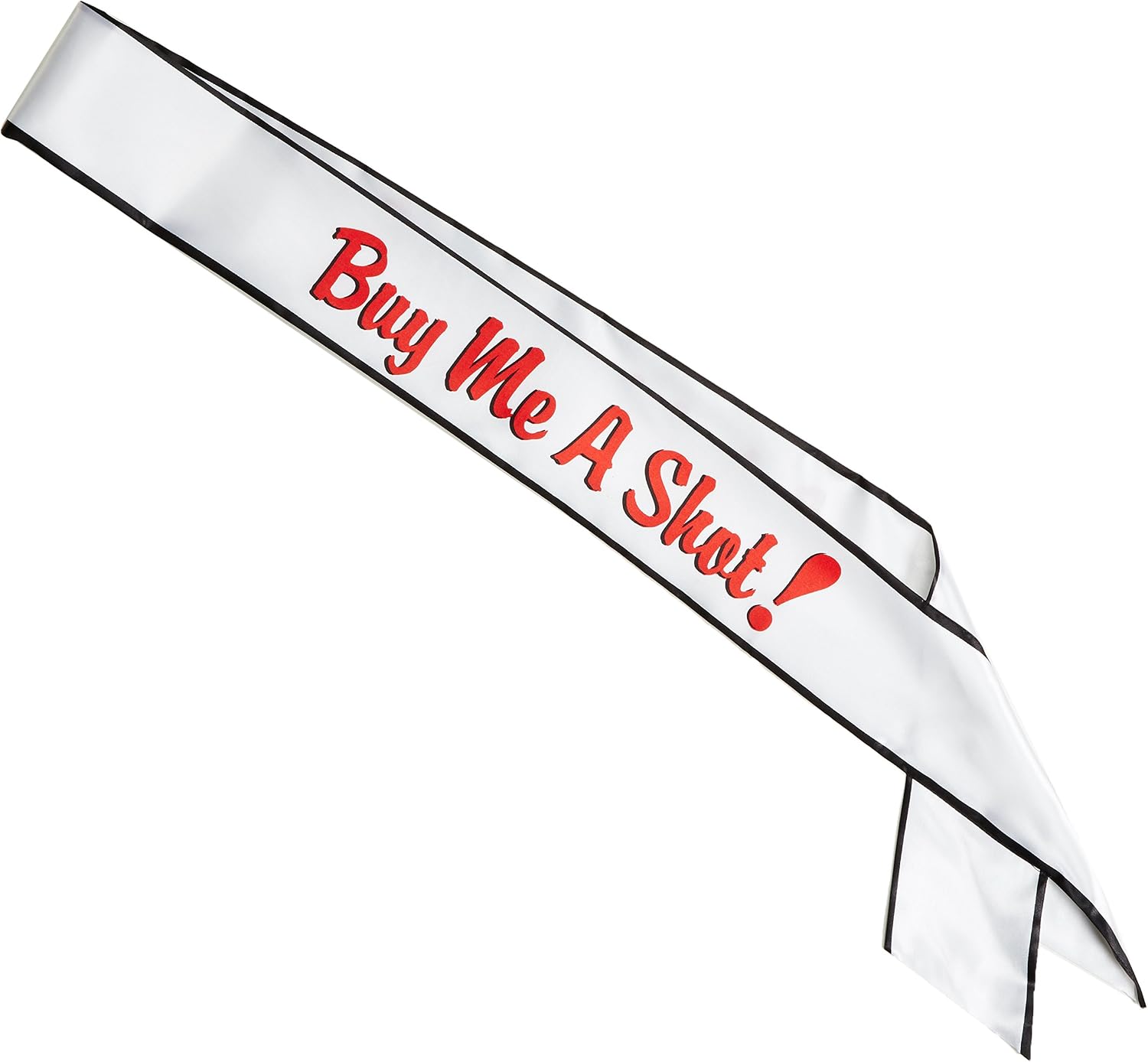 Buy Me A Shot/Ask Me Why Satin Sash Party Accessory (1 count) (1/Pkg)