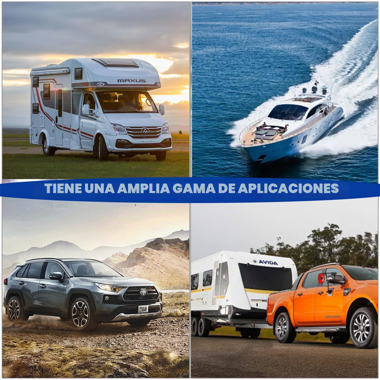 Contador de electricidad digital móvil, 60 A, 230 V, IP67, resistente al agua con enchufe CEE y acoplamiento, medidor KWH 3 x 1,5 mm², cable de goma y función de reinicio para caravanas, vehículos