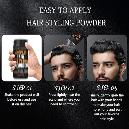 Miniatura 6 de Polvo de peinado voluminizador y texturizante de aspecto natural de 1.05 onzas con sujeción flexible, polvo de textura fácil de aplicar para