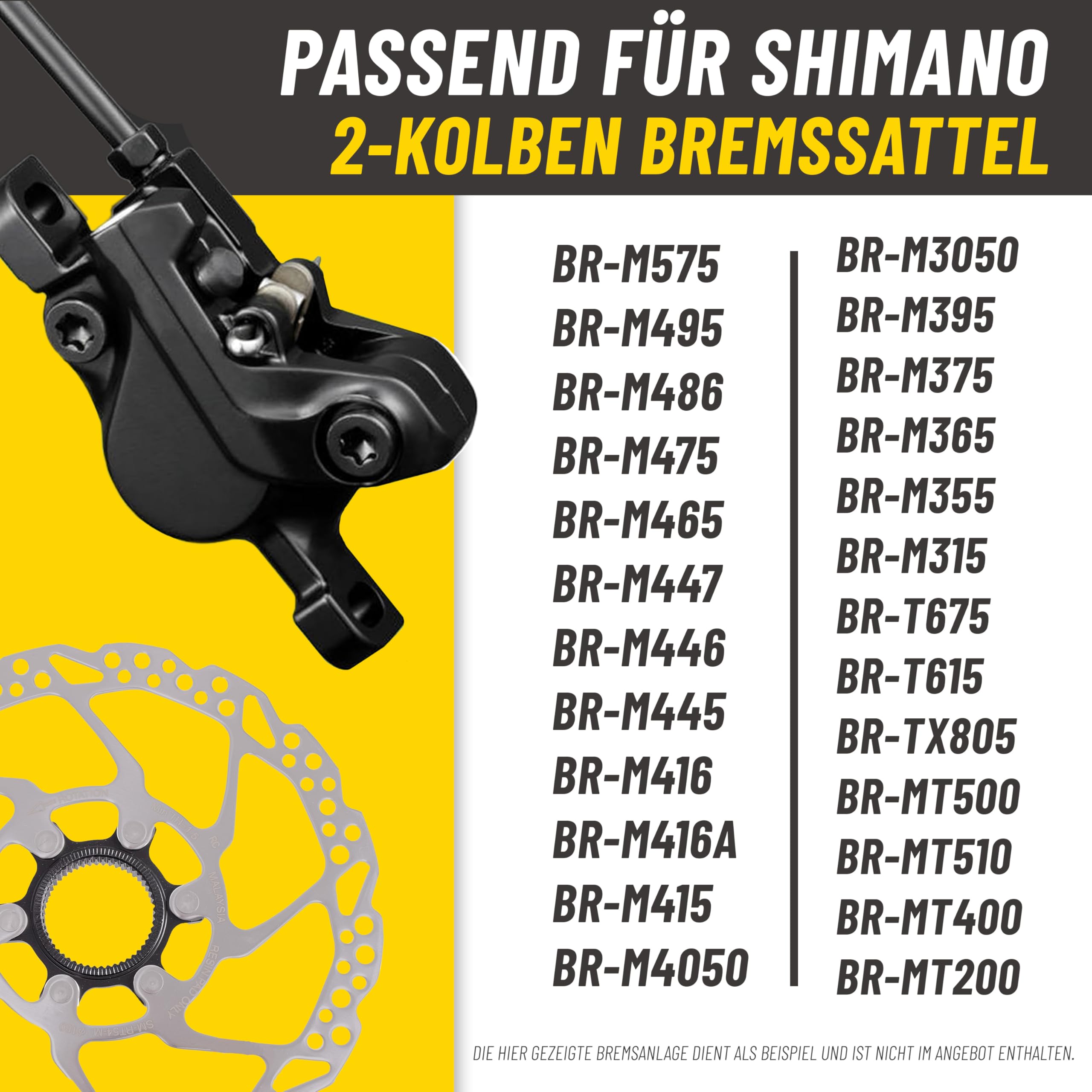 SHIMANO 2 Paia Pastiglie Freno A Disco E Molla B01S-B03S - Foto 1