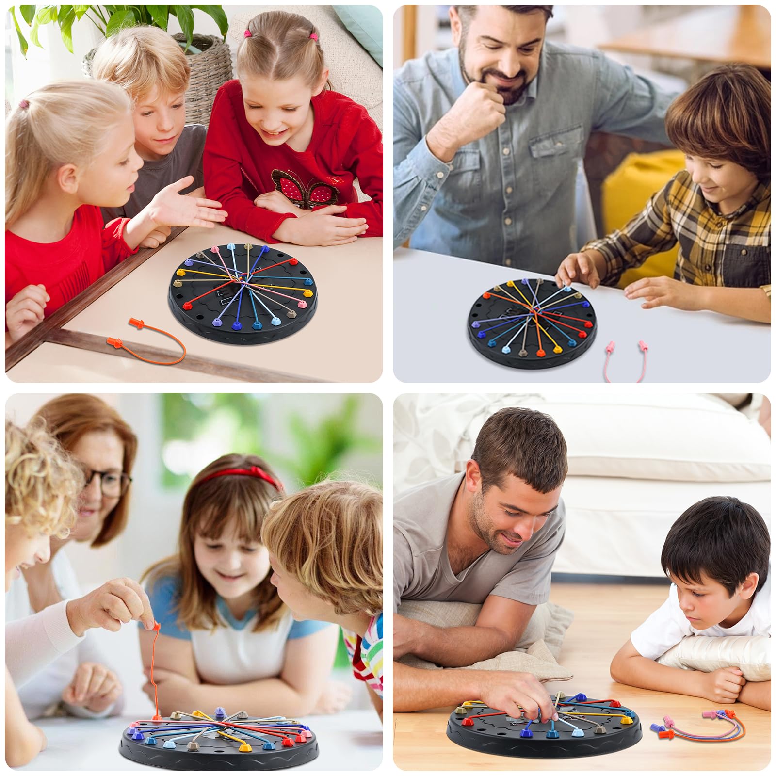 Jeu De Puzzle En Corde Torsadée, Jeu De Stratégie Avec Défi