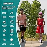 Vista 2 de Gotrax Electric Scooter for Kids, Max 37 Miles 610 Mph, 5" 6" Solid Wheels with Flash Lights for Boys Girls Ages Over 6 Years Old