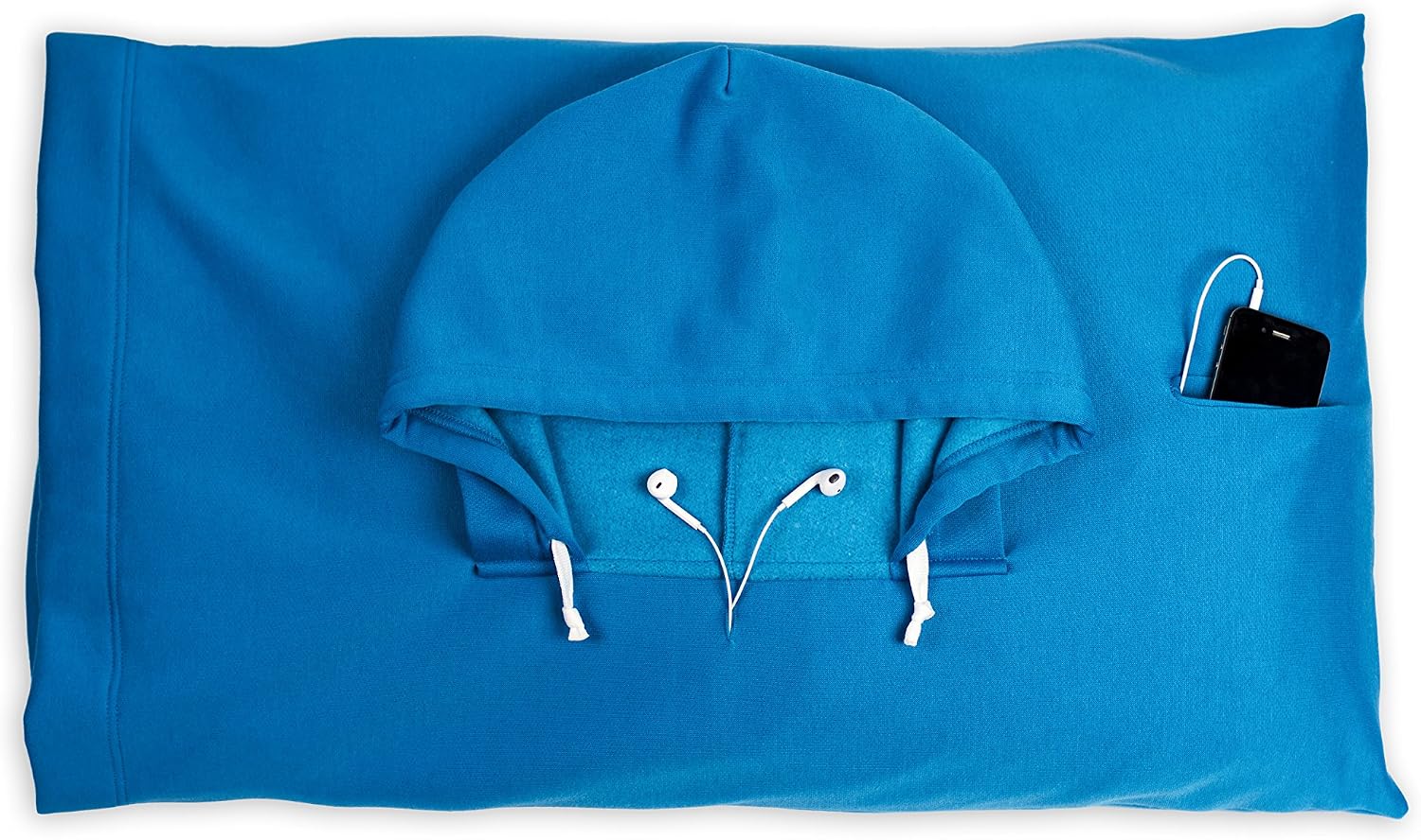 HoodiePillow® Hooded Pillowcase - Blue