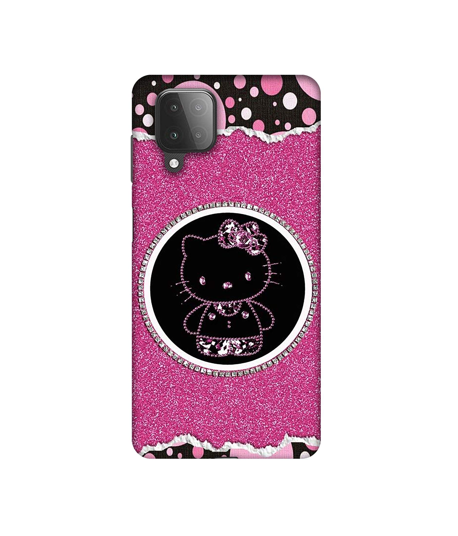Solimo Plastic Designer Kitty With Glitter 3D Printed Hard Back Cover Mobile Cover For Samsung Galaxy M12 / F12 (Multicolor ) (B08VXYBKVQ) Amazon Price History, Amazon Price Tracker