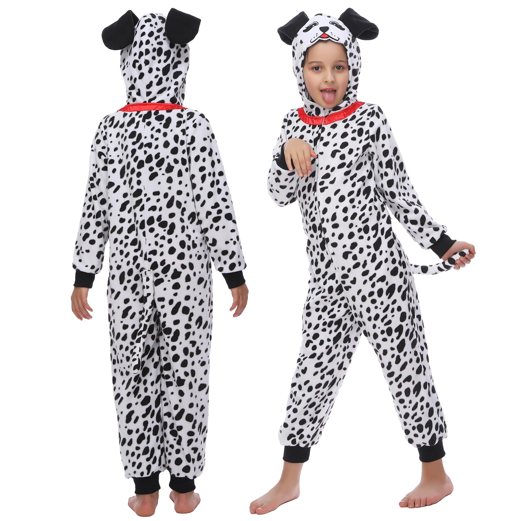 Rabtero Children Animal Costume, Unisex Kids Animal Onesie, Halloween/Christmas/Carnival Festival Costume for Kids