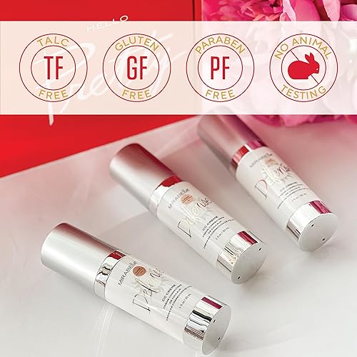 Miniatura 6 de Mirabella Defense CC Creme - Base de cobertura completa con SPF 20, base CC Cream con protector solar y ácido hialurónico, control de aceite con