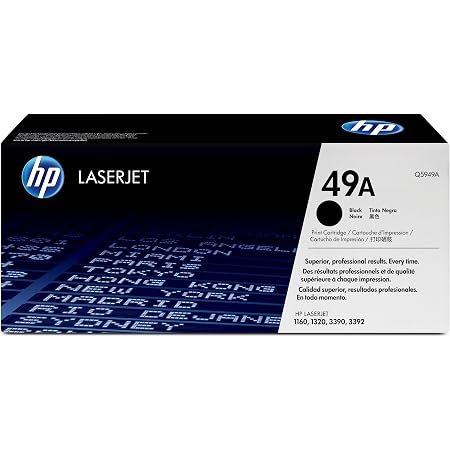 HP Q5949A 49A Original LaserJet Toner Cartridge, Black, Single Pack :  Amazon.co.uk: Computers \u0026 Accessories