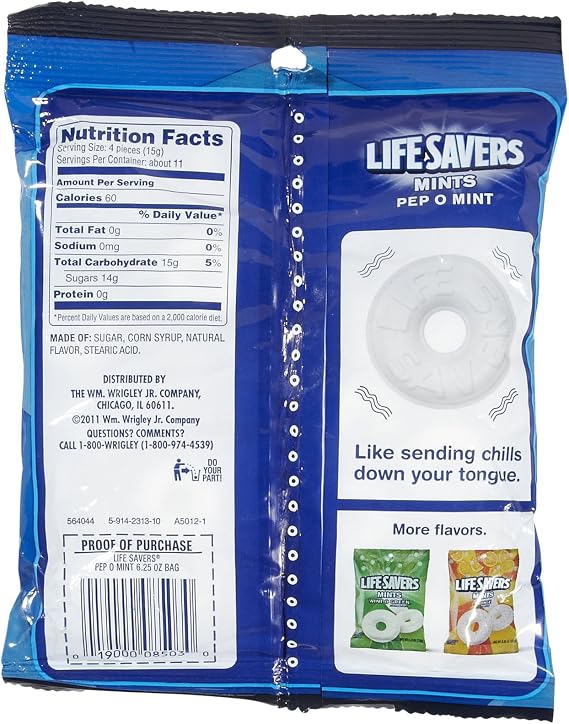 Life Savers Mints, Pep-O-Mint