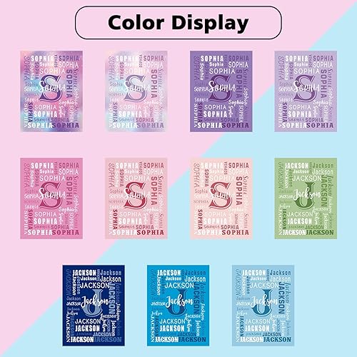 Miniatura 7 de Ships Next Day, Manta personalizada para niñas adolescentes - Impreso en Estados Unidos, manta de franela con nombre personalizado, mantas