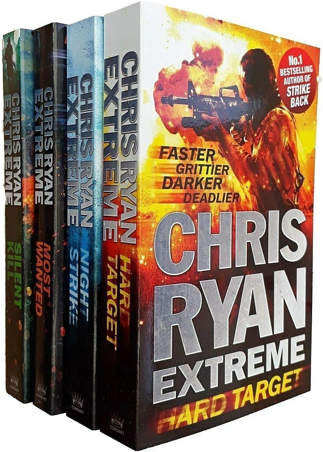 Chris Ryan Extreme Thriller 4 Books Set