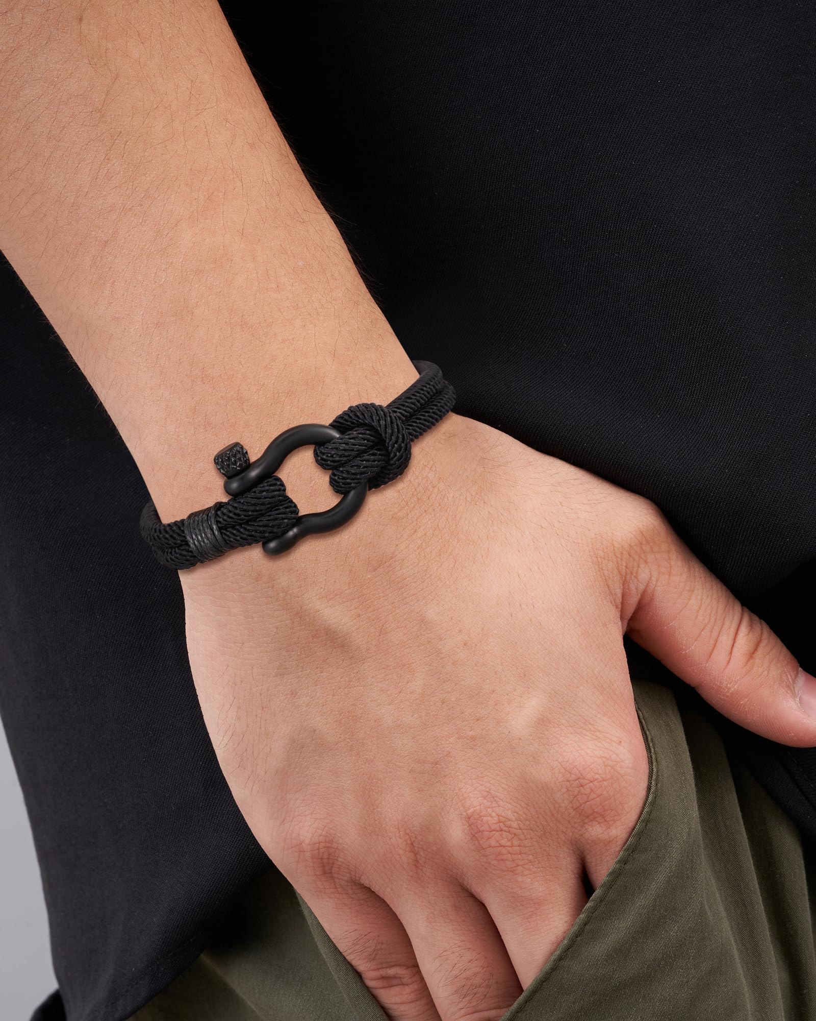 Alles Gute zum 12./13./16./18. Geburtstag für Jungen, geflochtene Seilarmbänder mit Spruchkarte