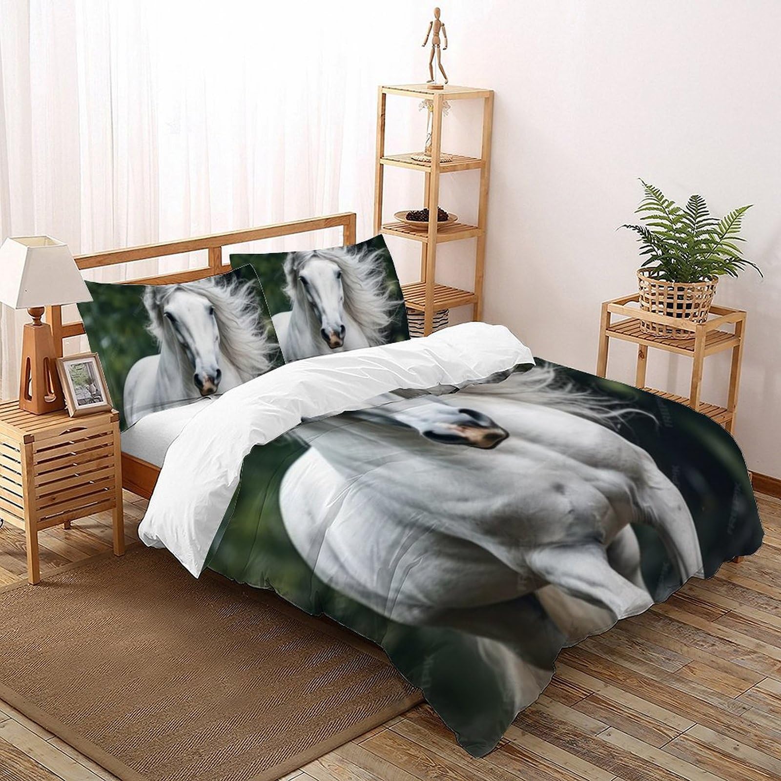 Housse de couette animaux imprimé 3D pour décorer une chambre de fille