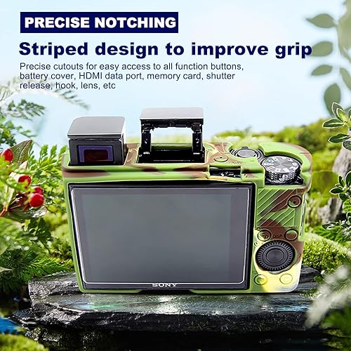 Miniatura 6 de Easy Hood RX100 VII - Funda protectora de silicona suave para cámara digital Sony DSC-RX100 III RX100 V RX100 IV RX100 VII (amarillo)