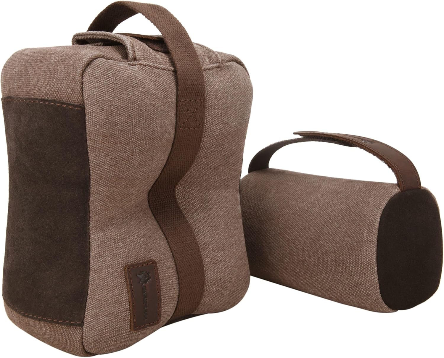 WAYNE'S DOG Canvas Shooting Rest Bags, Unfilled Rest Front & Rear Support Sandbag Stand Holders