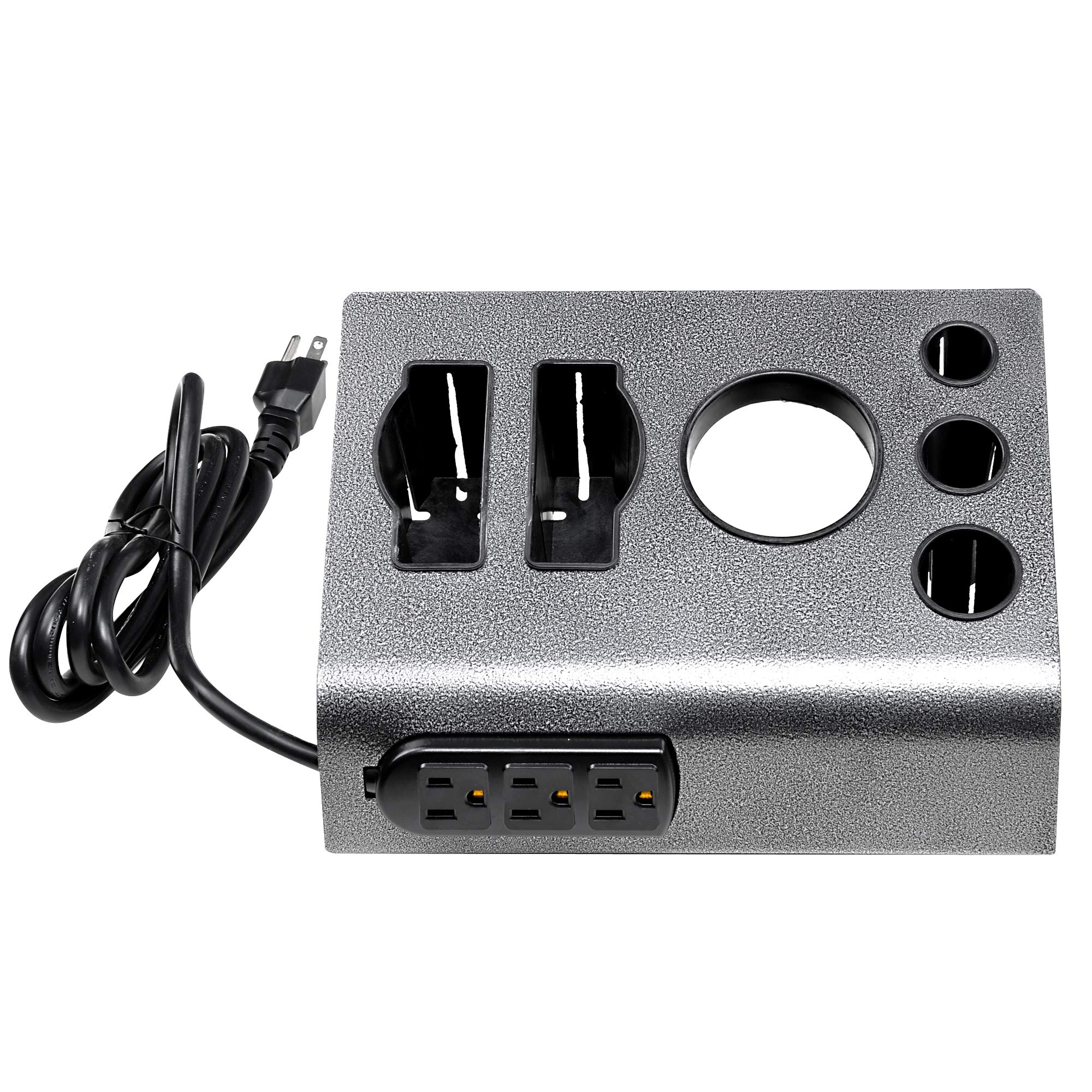 BYOOTIQUE 6-Hole Tabletop Blow Dryer & Hair Iron Italy