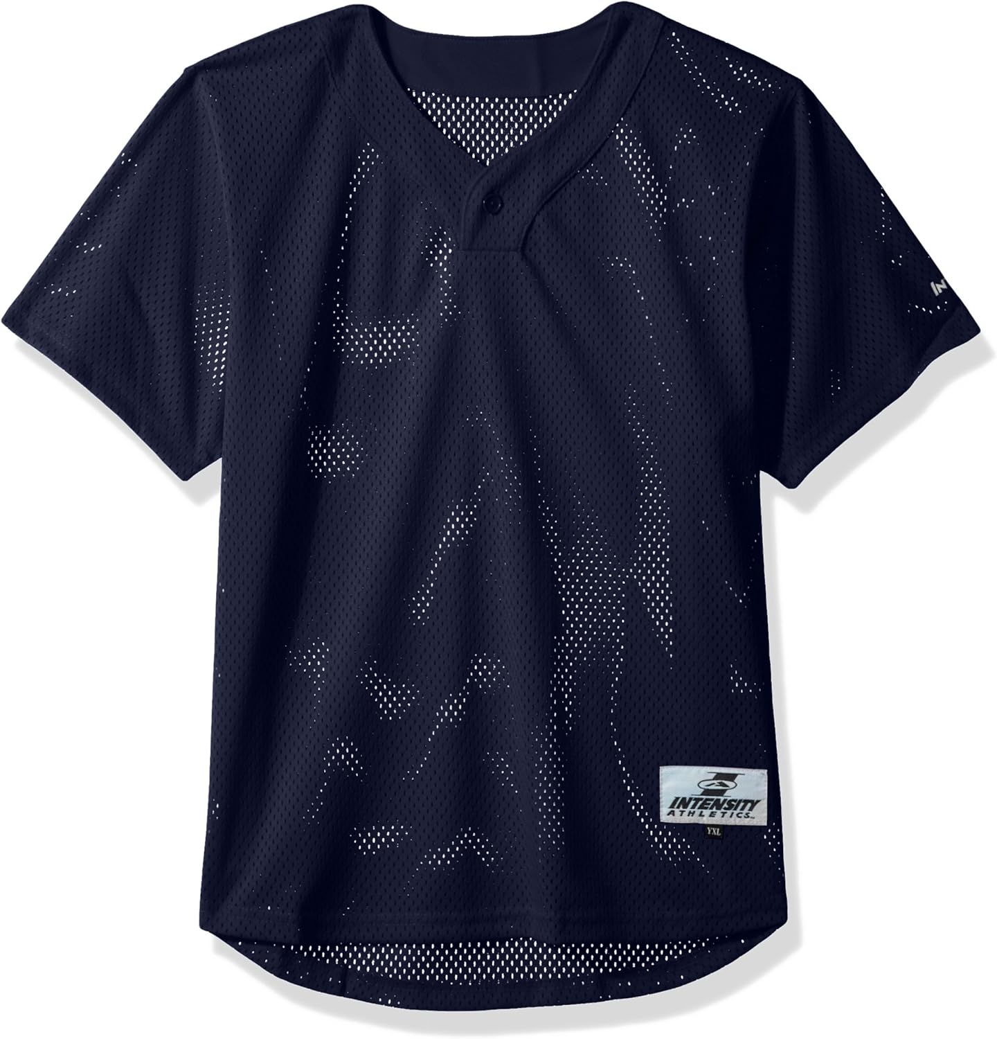 Intensity Boys Pro Mesh One Button Baseball Shirt