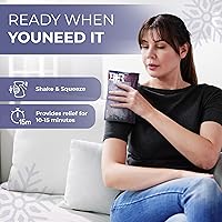 Vista 4 de Ever Ready First Aid Compresa fría desechable, bolsa de hielo instantánea para lesiones, hinchazón y alivio del dolor, 4.5 x 7 pulgadas, paquete