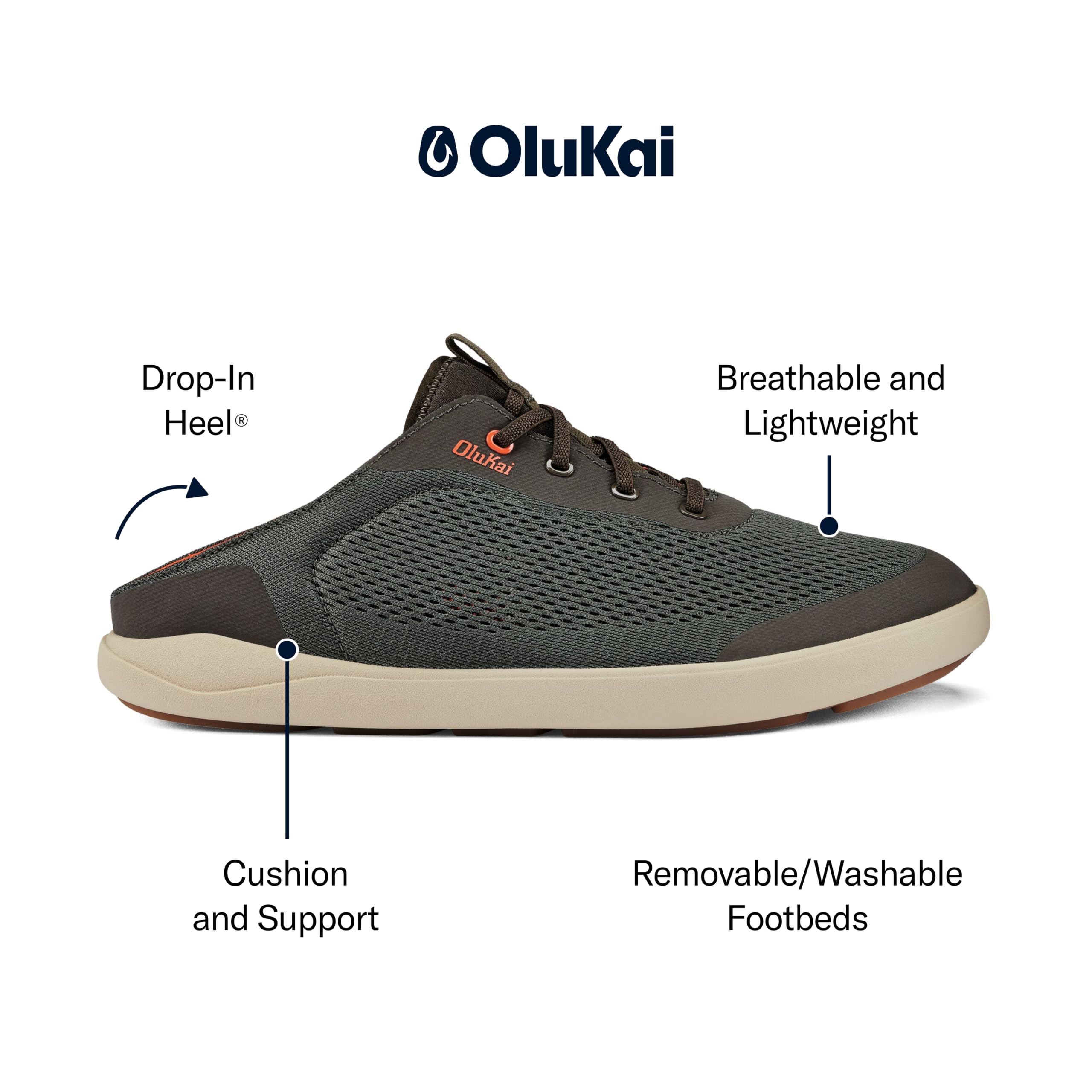OLUKAI Moku Pae Island Salt/Koi 11 D (M)
