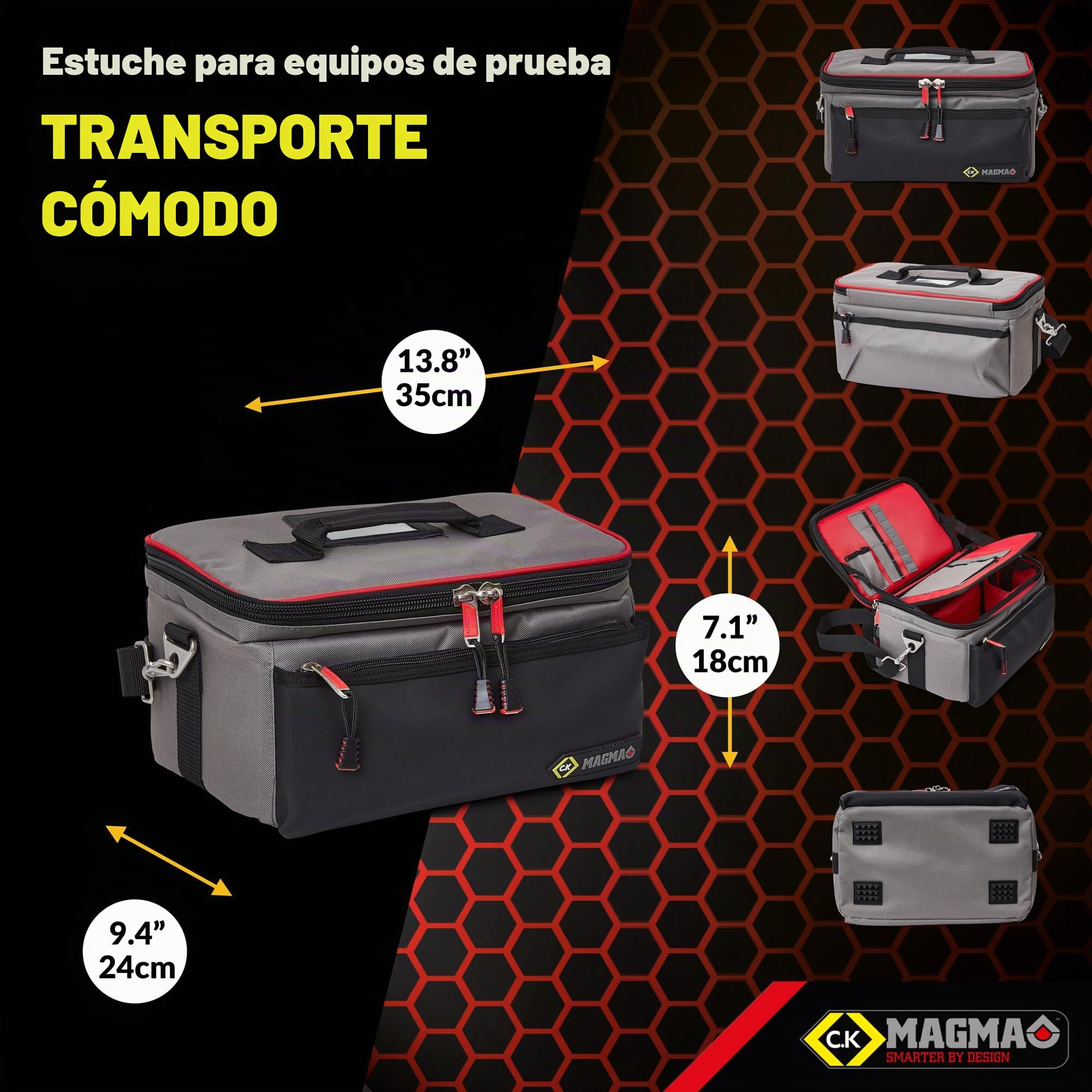 C.K Magma MA2638 - Bolso de herramientas para instrumentos de medición y accesorios