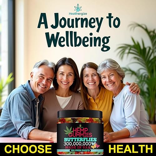 Miniatura 9 de Gomitas de cáñamo de alta calidad, deliciosas mariposas, comestibles, sabores frutales frescos, dulces naturales, paz y relajación, para dormir,