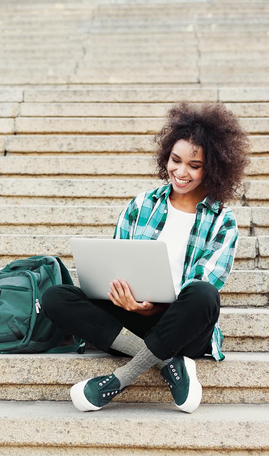 TCK NCAA College Slouch Socks Womens, Cozy, Lounge Scrunch Sock for Women - Image 2